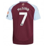 Fotbalové Dres Aston Villa John McGinn #7 Domácí 2024-25 Krátký Rukáv